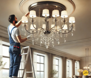 Chandelier installation service - lux lighting ltd